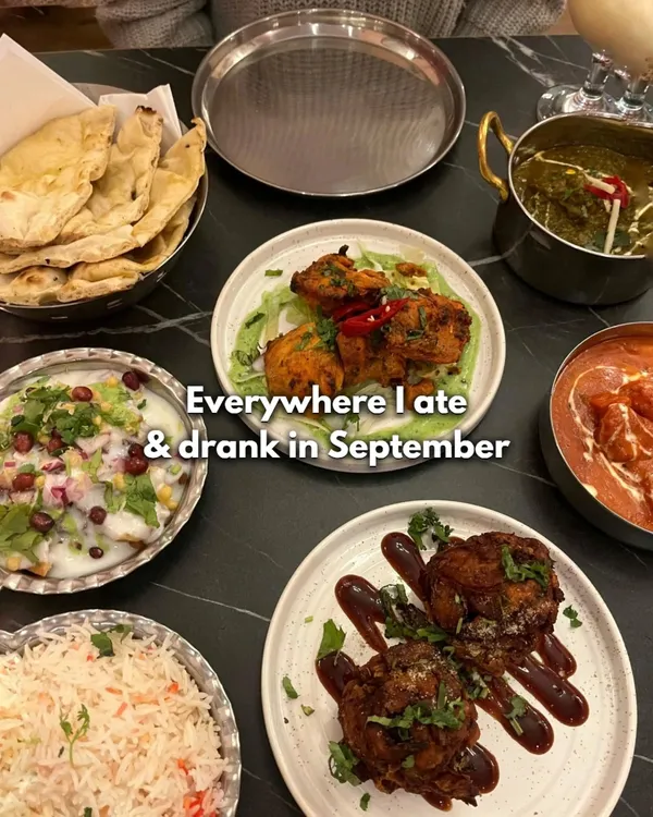 Birthday month means even more food than usual, we tried so many great new places as well as returning to some of our favourites 😋🥐

Let me know in the comments your favourite food place you visited in September!! 

September food:
🍩@doughnotts_official
🍣@isosushi
🍛@vivaindiantapas
🍕@prezzoitalian @prezzoitalian.nottingham
🍖@haveli_chilwell
🧇@getgroundedng2 
🌭@thecodsscallops 
🍗@marmarisrestaurantnottingham
🫓@anokirestaurant
☕@effystores
🍔@frankienbennys
🥡@chopstixuki
🍟@yiannis_gyros
🥞@theyorkshirecrepeco
🍔@phatville @phatbuns.uk
🍹@slugandlettucebars
🥙@flippindoner

#food #foodblog #blogger #foodblogger #Nottingham #notts #foodie #foodfeed #nottinghamfoodie #foodography #nottinghamfood #september #septemberfood #indian #burger #pizza #italian #pasta #fishandchips #gryos #cafe #hotchocolate #sushi #donuts #tapas