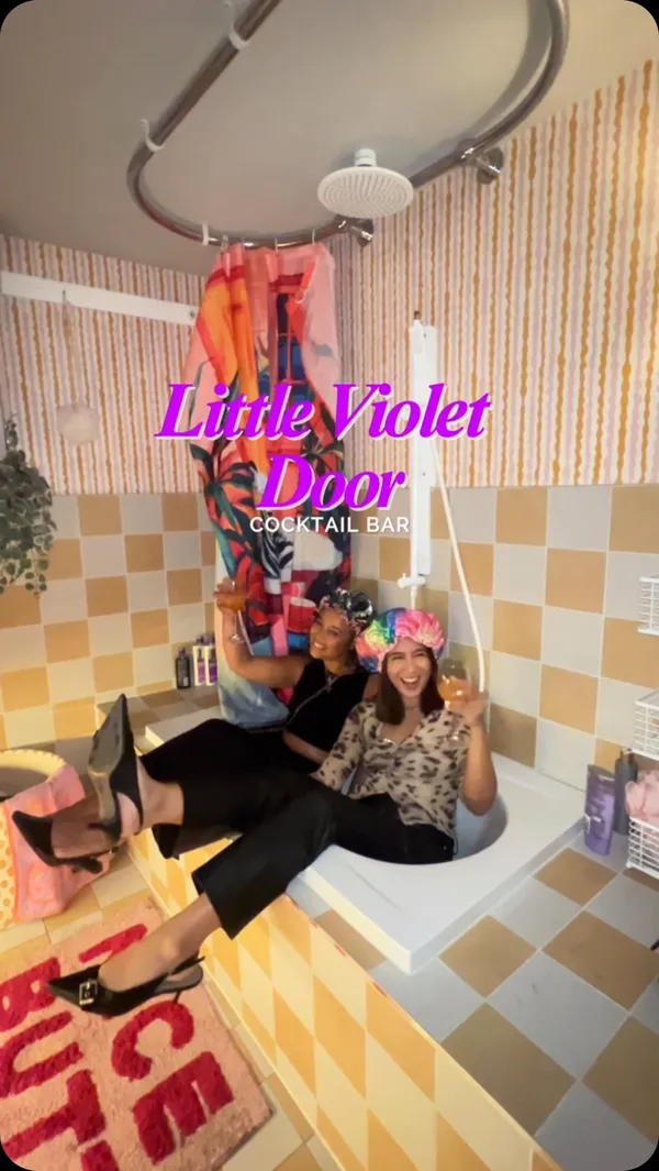 The Little Violet Door on Carnaby Street 🦄

I’ve been on a mission to visit all the Little Doors around London, and the Little Violet Door is easily one of my favorites, along with the Little Scarlet Door in Soho.

The music was littt —they were playing non-stop bangers, and whoever curated the set that night was definitely catering to the girls 🎀✨ 

The quirky decor and vibe are just unbeatable🌙

AD | @thelittlevioletdoor 

📍Carnaby Street 

#londonfood #londonfoodie #londonrestaurants #londonfoodblogger #londonfoodblog #londonfoodguide #londonfoodspots #wheretoeatinlondon #visitlondon #wheninlondon #trendingreels #mysecretlondon #timeoutlondon #londonbylondoners #london4all #londondiaries #quirkybar #cocktailbars #cocktails #cocktailtime #quirkycocktails #wheretogoinlondon #nightsout #girlsnight #coolthingstodo #littlevioletdoor
