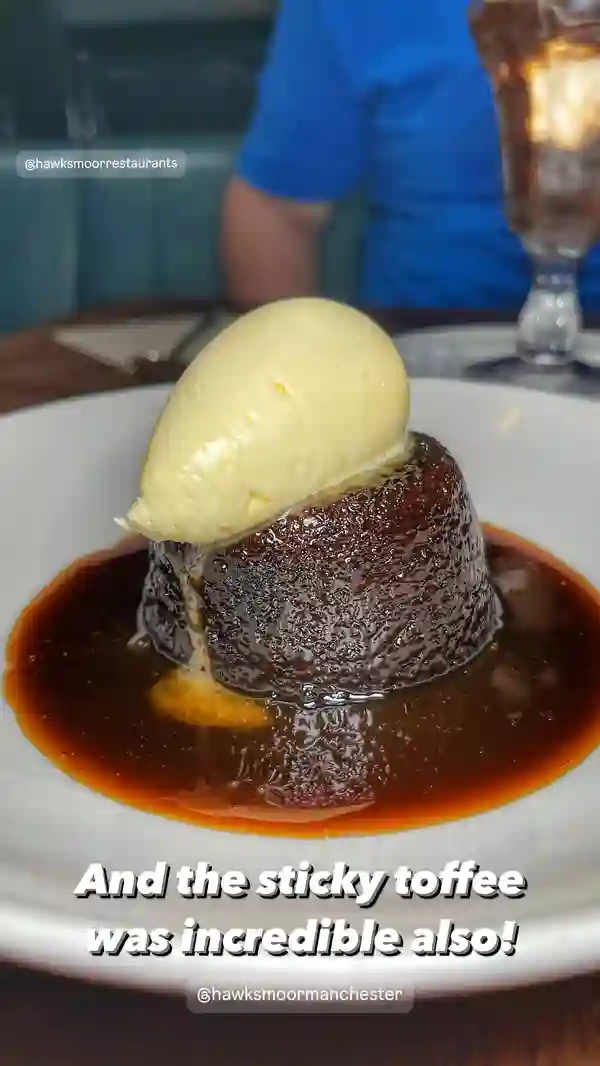 And the sticky toffee was incredible also!