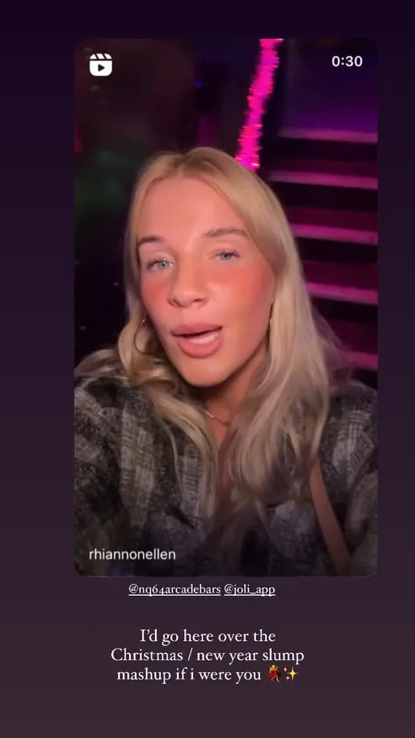 I’d go here over the Christmas / new year slump mashup if i were you 💃✨ @nq64arcadebars @joli_app