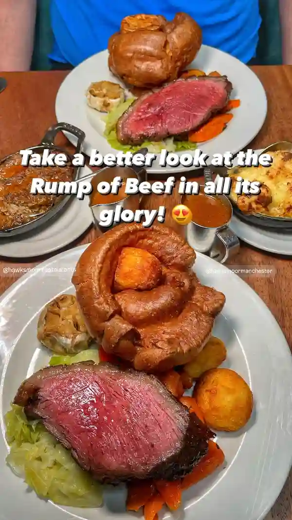 Take a better look at the Rump of Beef in all its glory! 😍