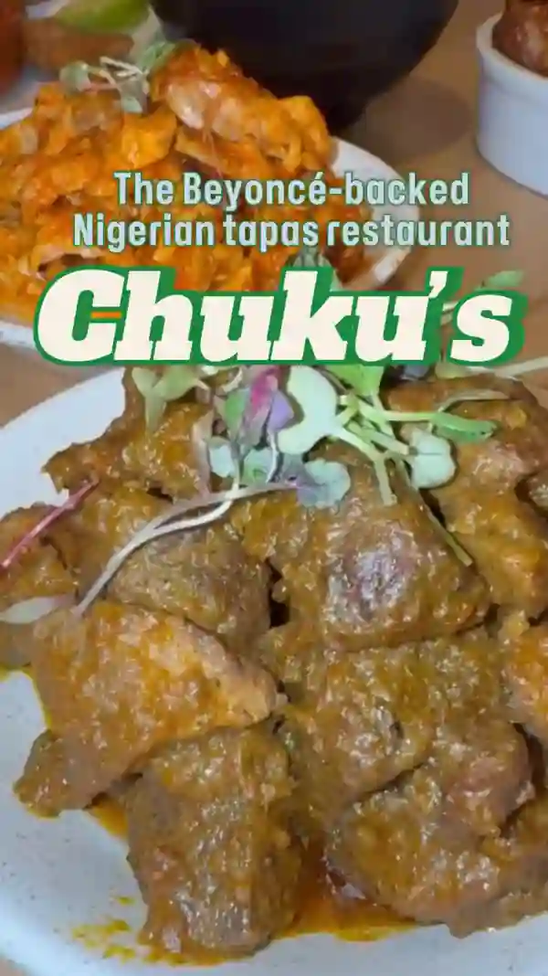 The Beyoncé-backed Nigerian tapas restaurant. 🇳🇬 

3 reasons why you should visit @chukusldn in Tottenham 📍 
1. The food
2. The drinks 
3. The story 

When’re you going to take a visit?

#invite #prinvite #gifted #chopchatchill