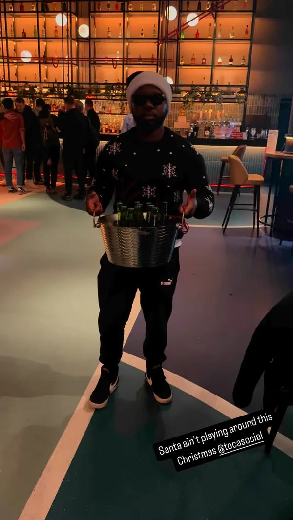 Santa ain’t playing around this Christmas @tocasocial