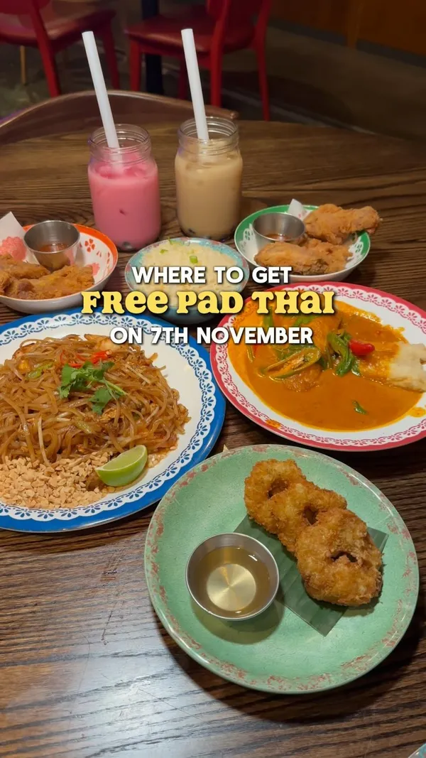 🇹🇭 Did you know it’s National Pad Thai Day on 7th November 2024?!

📝 

To celebrate, Rosa’s Thai are offering an amazing deal on the day. If you order a Pad Thai and it’s not the best pad thai you’ve ever had, the pad thai is FREE (you will get your money back)! If it is the best, then you’ll have to pay your bill BUT you will receive a postcard! The postcard states that you’ve just had the best pad thai in the country and is basically a voucher for a FREE pad thai for you to give to a friend (or keep for yourself 😉), so really it’s a win win!

Promotion is on 7th November ONLY, so get your table booked asap!

📍Rosa’s Thai, Westfield @rosasthai

{AD/Invite} @joli_app

#thaifood #padthai #freefood #rice  #thingstodoinlondon #foodreels #londonfood #wheretoeatlondon #londonfoodie #londonfoodblogger #londonhotspots #foodie #foodbloggeruk #foodblogger #londonrestaurants #londonguide