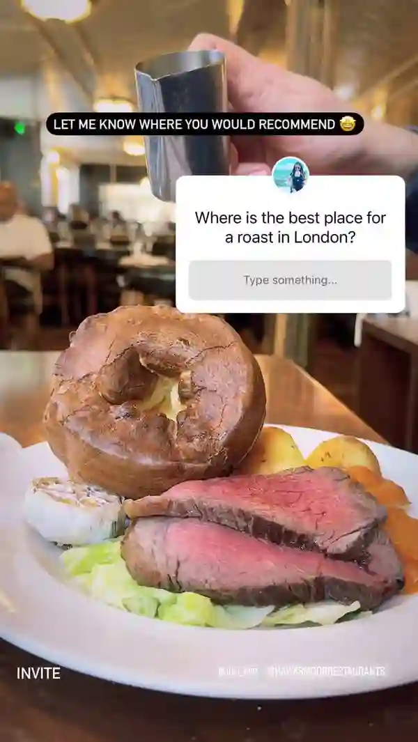 Food-related image content from social media influencer @londonfamilydaysout via the Joli app.