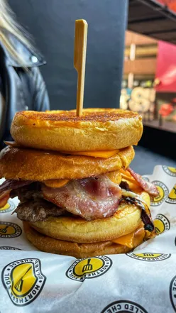 Koji Cubano sandwich and Triple Burger Melt from Northern Soul MCR's new summer menu, Manchester food scene.