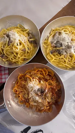 Delicious Trapizzino, pasta at Nannarella, and pizza from Bonci in Rome's vibrant food scene.