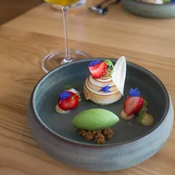 Michelin-starred Heron Scot tasting menu with wine pairing in Edinburgh, perfect for special occasions or any time.