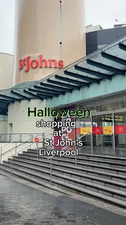 Halloween costumes, decorations, and party essentials at St. Johns Shopping, Liverpool; visit for family fun and frights.