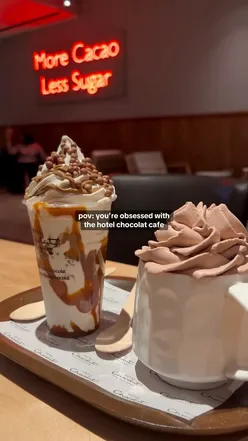 Delicious Hotel Chocolat dessert with creamy ice cream and rich chocolate, perfect for sweet indulgence.