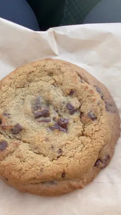 Delicious gooey Costco cookies enjoyed in Liverpool, perfect for foodies and dessert lovers.