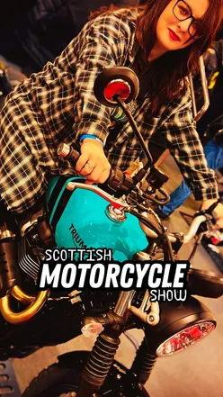 Scottish Motorcycle Show at Royal Highland Centre featuring custom bikes, classic models, and thrilling stunts.