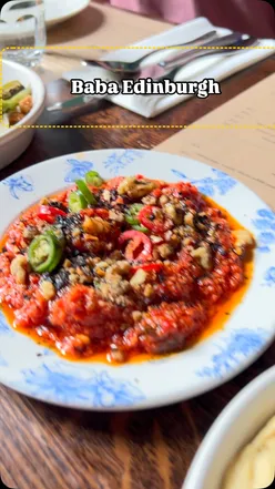 Cozy Mediterranean restaurant in Edinburgh serving delicious dishes and warm ambiance.