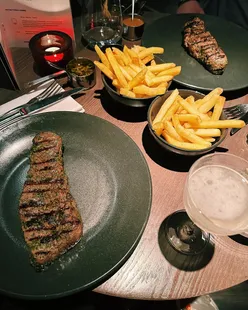 Elegant Gaucho Newcastle interior, perfect for date night; delicious bruschetta, flawless steaks, and delightful desserts.