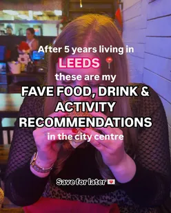 Guide to top Leeds food spots: brunch, lunch, dinner, cocktails, and Sunday roasts. Perfect for foodies visiting Leeds.