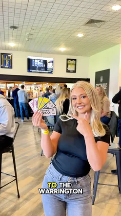 Explore the vibrant 40/Twenty lounge at Warrington Wolves, featuring street food, drinks, and match day excitement.