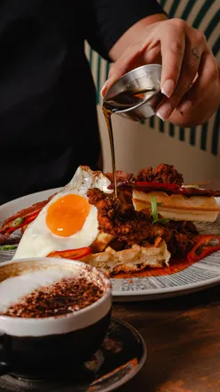 Vibrant food photography at @nrthrnkitchenbd showcasing colorful textures and unique dishes against stylish backgrounds.