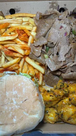 Delicious peri peri chicken from Lamegos in Wishaw, perfect for sharing with friends in Glasgow.