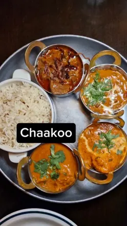 Delicious full bhuna menu at Chaakoo, featuring flavorful curries in Glasgow's vibrant food scene.