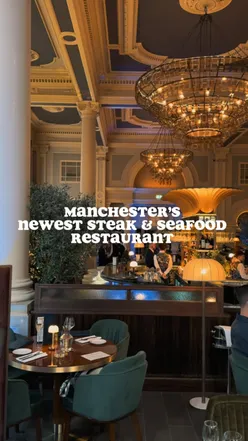 Luxurious steak and seafood dining at The Cut and Craft, Manchester's new restaurant with stunning architecture.