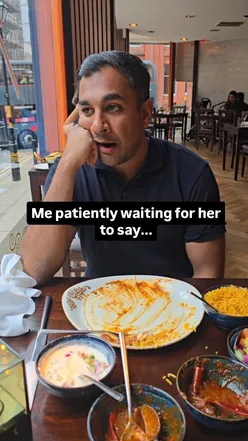A joyful person enjoying delicious leftovers, celebrating the best feeling of comfort food.