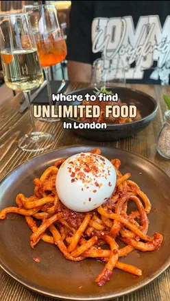 Delicious brunch dishes and drinks at top London restaurants for unlimited food offers.