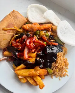 Golden Valley Chinese restaurant on Springfield Road, West Belfast, offers a £6.50 spice box special for two weeks.