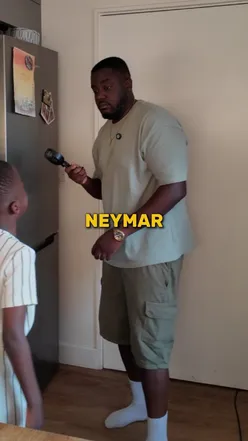 Brazilian lemonade inspired by Neymar, featuring a refreshing citrus drink, perfect for a dad and son moment.