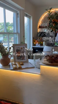 Sula Brunch House in Gweek, Cornwall, offers Mediterranean calm and Cornish charm, perfect for brunch before visiting Gweek Seal Sanctuary.