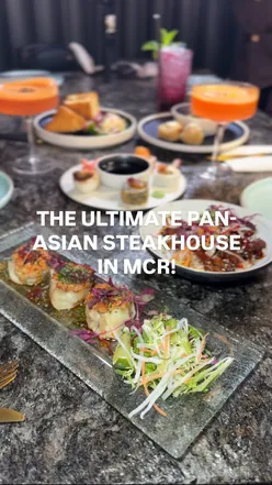 Pan-Asian feast at Shiruku in Manchester: Maki rolls, sesame prawn toast, beef teriyaki, ribeye steak, ramen, mocktails.