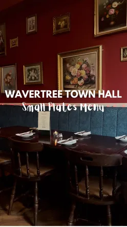 Extensive small plates menu at Wavertree Townhall with delicious food, Hugo spritz, and friendly staff.