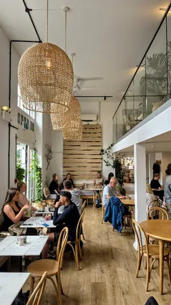 Pocket Cafe Bar in Liverpool, owned by Katie White & Sean Millar, offers tiramisu French toast, Turkish eggs in a bright, airy space.