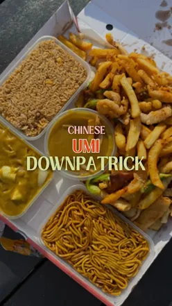 Chinese picnic with friend at Umi in Downpatrick, featuring an amazing munchie box. #nifood #chinesefood #foodie