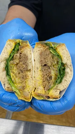 Delicious halal deli sandwiches, wagyu burgers, and wellness products at Angus and Wagyu in Leicester.