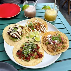 'Delicious tacos and margaritas enjoyed alfresco at Batida's Taco Tuesday on Whiteladies Road in Bristol.'