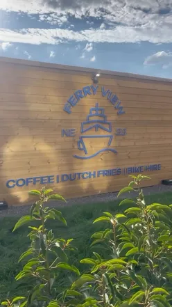 Delicious Amsterdam-style fries and sauces at Ferry View, South Shields ferry terminal, perfect for coastal adventures!