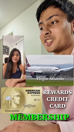 Amex card rewards allow flights from India to London on Virgin Atlantic; tips for using points effectively.