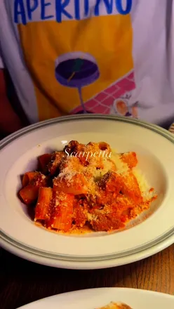 Delicious Italian dishes at Scarpetta, the newest restaurant on George Street, Edinburgh, featuring fresh pasta and pizza.