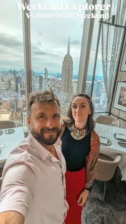 Rebecca sharing weekend adventure tips, blending city exploration and local dining experiences.