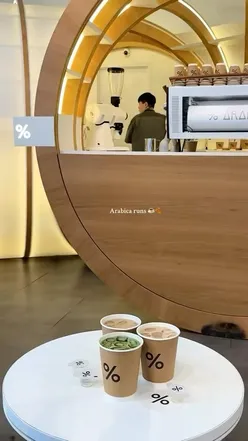 Iced Spanish lattes at Arabica café in Spitalfields, London, perfect for coffee lovers and café hopping adventures.