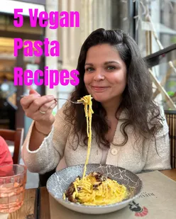 Five cozy vegan pasta recipes for movie nights, perfect for curling up under a blanket this comfort season.