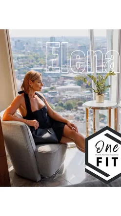 Elena, a thriving influencer, showcases her fitness journey in a vibrant OneFit reel with Coralie.