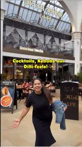 Delicious cocktails and mouthwatering kebabs at Delhi House Cafe, a cozy dining spot in Delhi.