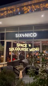 Tasting the new Space menu at Six by Nico Oxford, featuring dessert 'Goodbye Earth' and 'Solar Flare' steak.