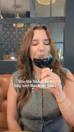 Wine and cheese night at All Bar One, King Street Manchester, featuring Rioja and a charcuterie board.