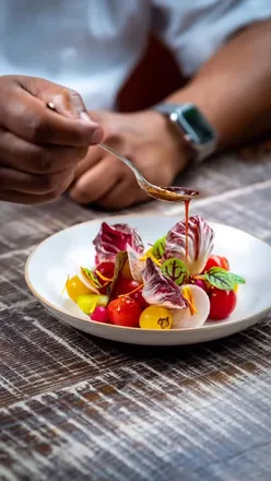 Delicious Indian cuisine at Nutmeg Street Kitchen, a top restaurant in Bristol, showcasing vibrant dishes and a warm atmosphere.