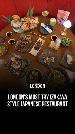 Elegant sushi platter at Cacciari’s Asia, showcasing modern Japanese dishes in Kensington's stylish izakaya setting.