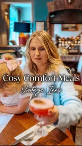 Cozy meals and family time at The Castell Mynach, Vintage Inns, perfect for rainy September days.