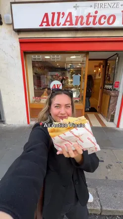 ‘Diners enjoying Favolosa and London sandwiches at All'Antico Vinaio in Soho, London, newly opened Italian eatery.’