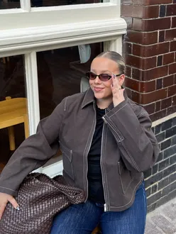 Coffee and fashion in Shoreditch, showcasing a cozy Sunday vibe with a discount code for @nakdfashion.